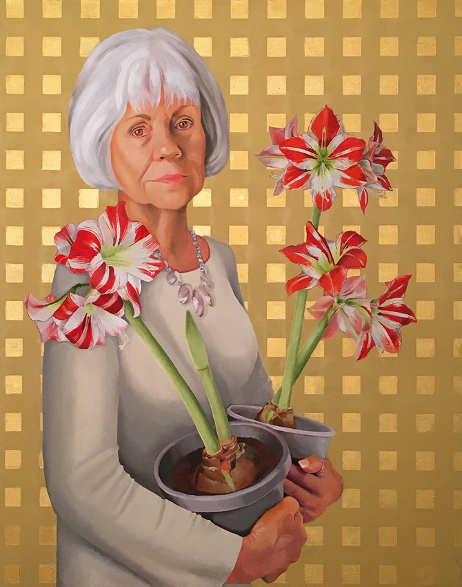 Carol, 30 x 24 inches, Oil on canvas