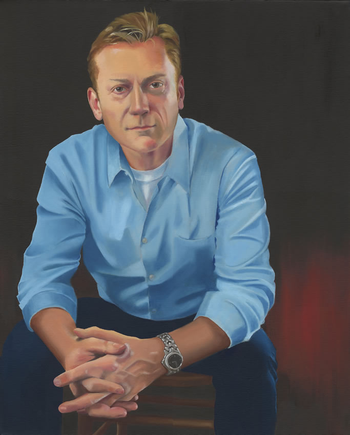 Scott, 30x24 inches, Oil on Canvas