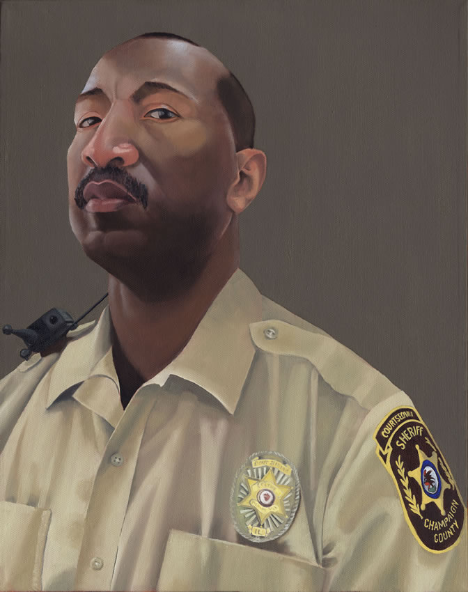 To Serve and Protect - Oil on canvas, 20 x 16
